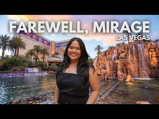 Walking through The MIRAGE Hotel Las Vegas for One Last Time