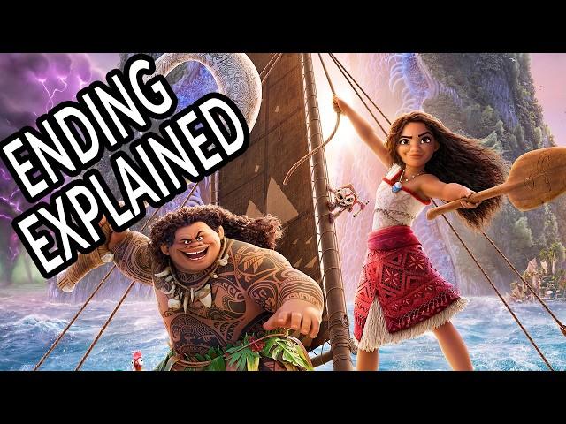 MOANA 2 Ending Explained!  Post Credit Scene & Moana 3?