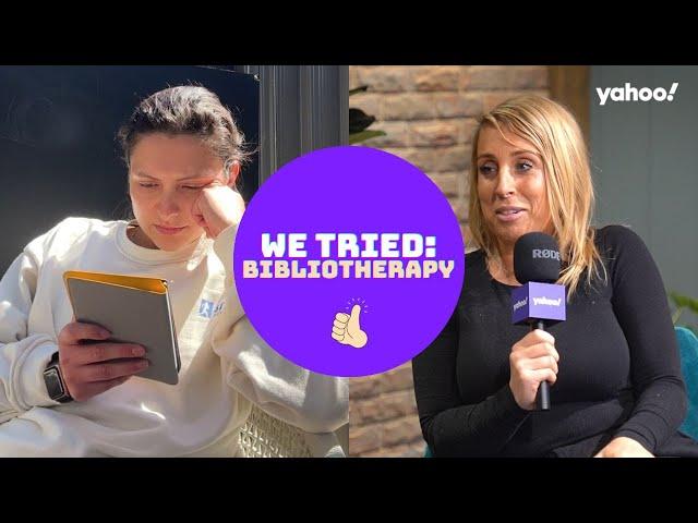 WE TRIED: Bibliotherapy with bibliotherapist Lucy Pearson | Yahoo Australia