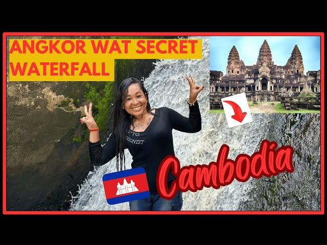 Uncovering Hidden Waterfall at Angkor Wat