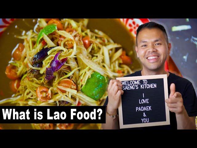 What is Lao Food:  Chef Saeng Douangdara #laofood