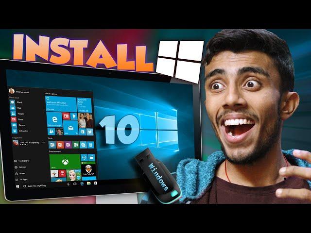 Windows 10 - Download & Install! For Free! Stop Using Fake Version - Win 10 Install step by step