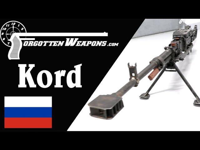 Kord: Russia's New .50 Cal Heavy Machine Gun