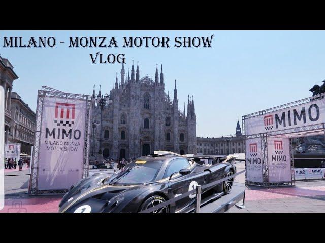 LUXURIOUS SUPERCARS MILANO MONZA MOTOR SHOW 2022 VLOG