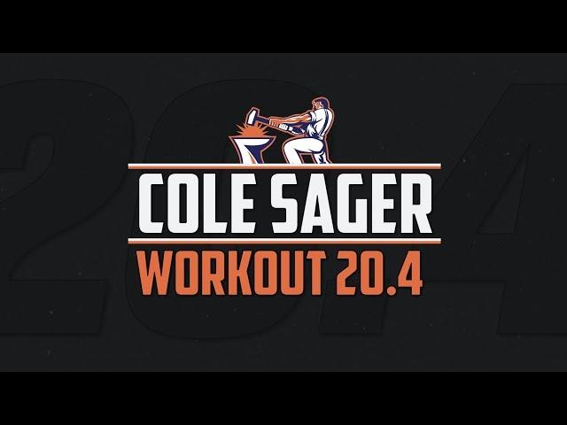 Cole Sager: Open 20.4 Full Workout [CompTrain]