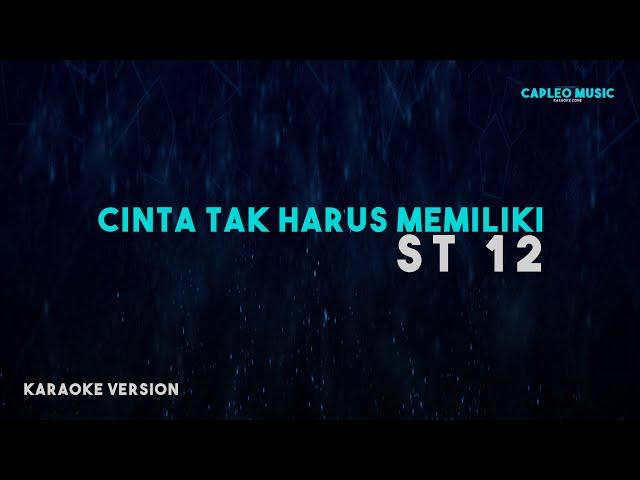 ST 12 – Cinta Tak Harus Memiliki (Karaoke Version)