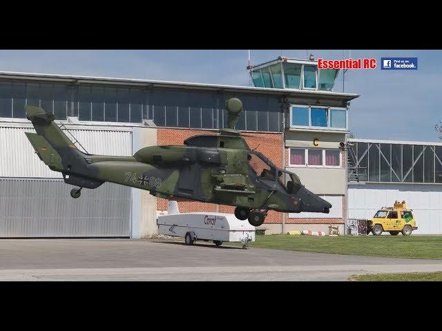 Aérospatiale Eurocopter Tiger twin-engined ATTACK helicopter demo