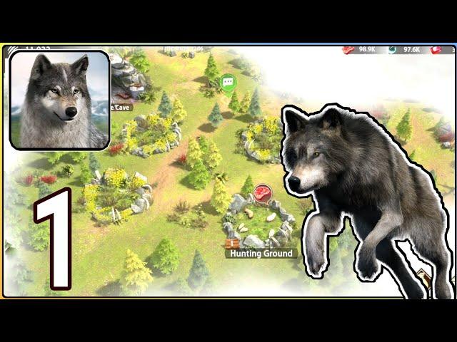 WOLF GAME: the wild kingdom - TUTORIAL chapter 1 Gameplay Walkthrough part 1 Android iOS