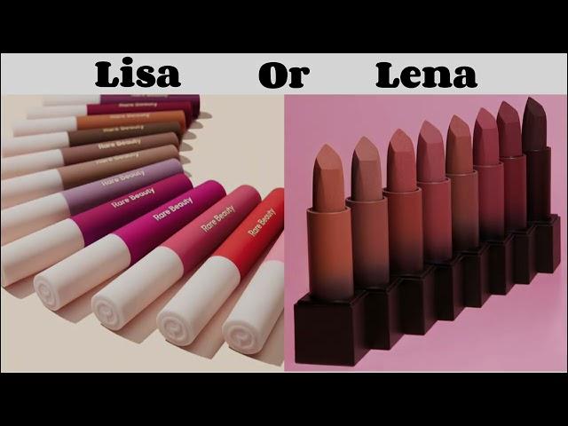 Lisa Or Lena - Choices - Makeup Essentials - Aesthetic World.  #lena #lisa #lisaandlena