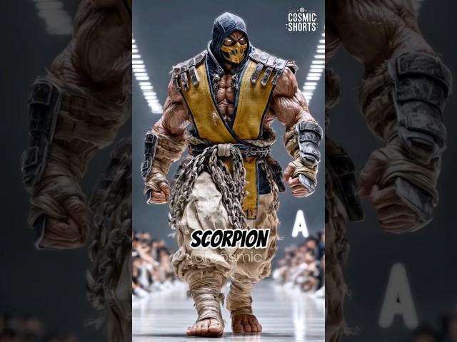 Mortal Kombat Legends Reimagined in Real Life with AI Cosmic Style! #mortal #mortalkombat #aishorts