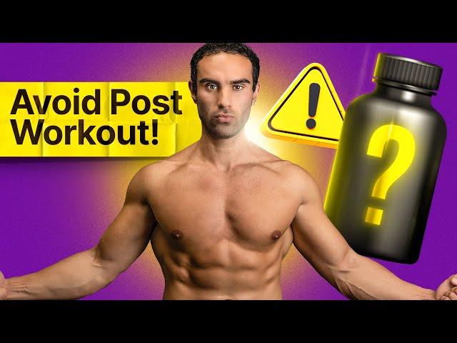 Stop Taking These Supplements After Exercise!