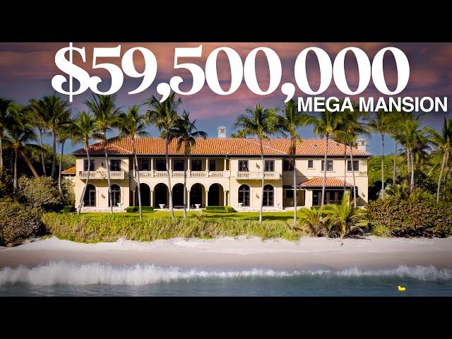 Inside THE $59,500,000 MEGA MANSION in North Palm Beach