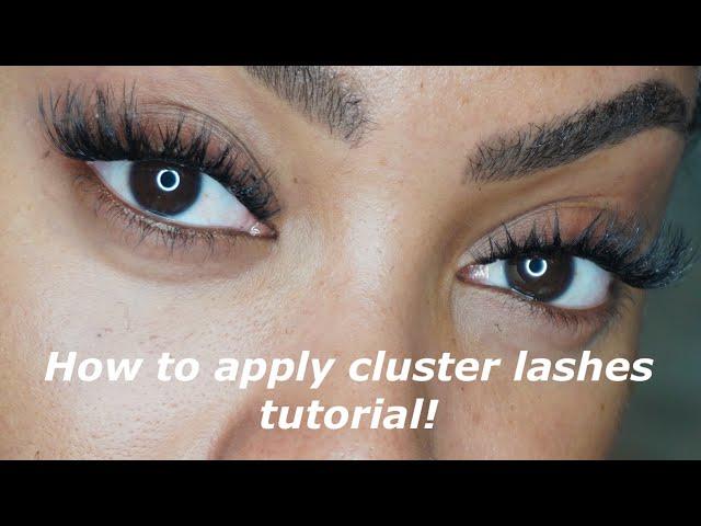 *DETAILED* Cluster Eyelash Application Tutorial | PETITE-SUE DIVINITII