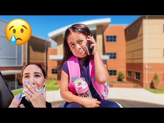 ELLE CALLS FROM SCHOOL CRYING... **SAD DAY**