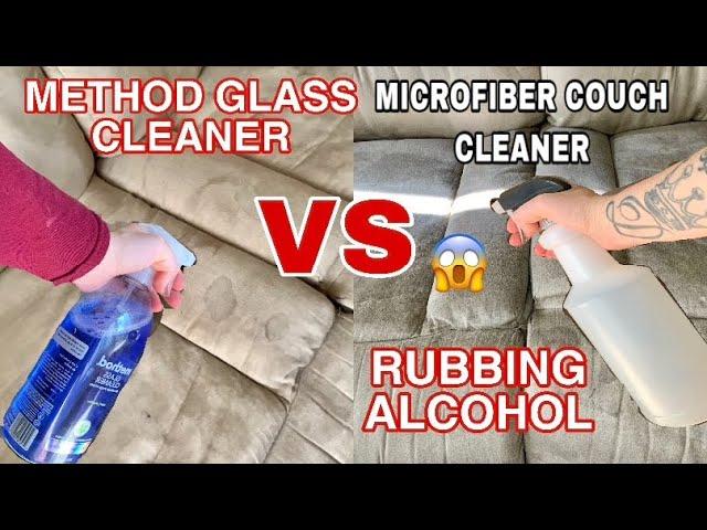 BEST WAY TO CLEAN YOUR MICROFIBER COUCH/FAST & EASY/1 INGREDIENT/ NO MORE STAINS! /