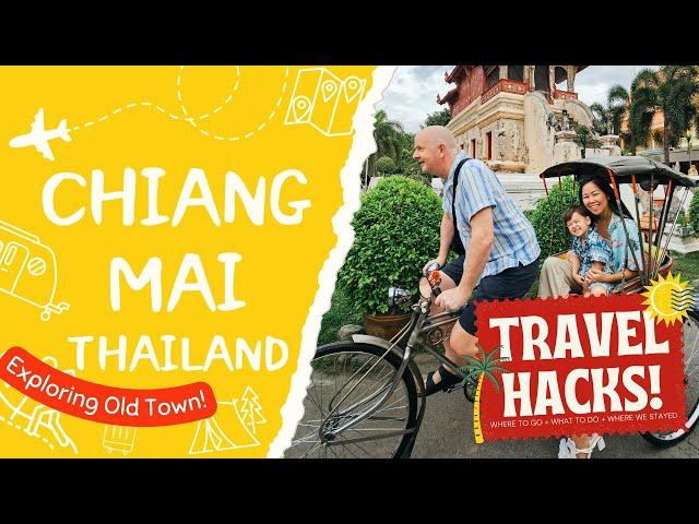 CHIANG MAI THAILAND TRAVEL VLOG: Old Town, Tamarind Village Room Tour, Cooking Class, Shopping Spots