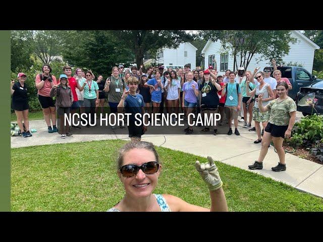 NCSU Horticulture Science Camp Visit