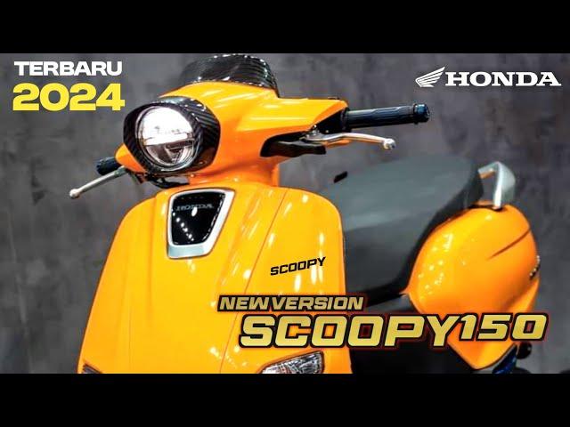 WOWCUMA 26 JUTA ALL NEW HONDA SCOOPY 150 2024 RESMI MENGASPAL ! INI BARU KEREN SKUTIK TERBARU HONDA