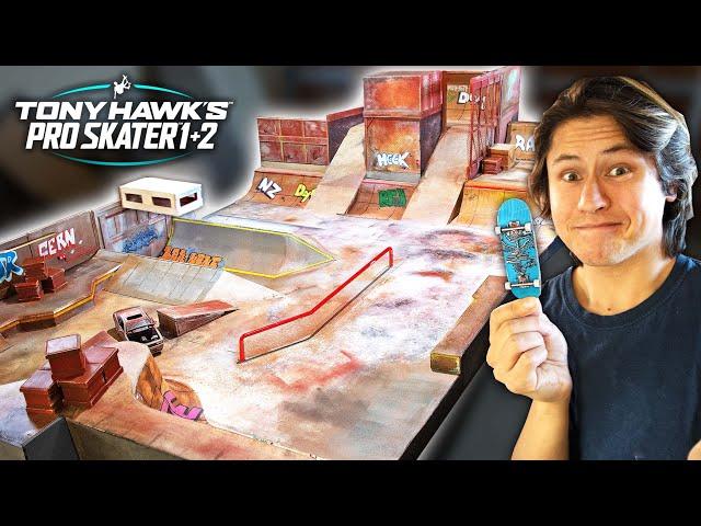 TONY HAWK’S PRO SKATER WAREHOUSE FOR FINGERBOARDS!