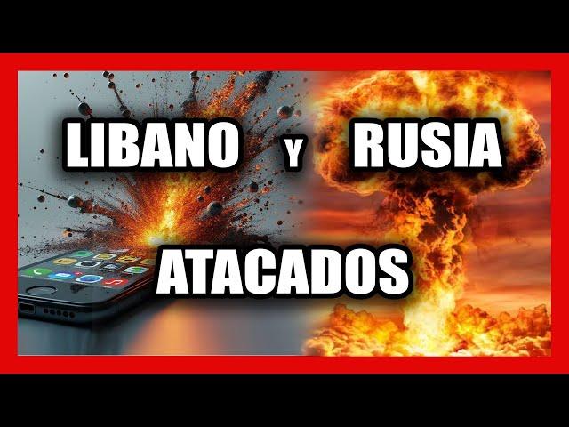 ¿III GUERRA MUNDIAL?  GRAN BOMBA a RUSIA y ESTALLAN dispositivos en LÍBANO por ISRAEL, BOMBA a TRUMP