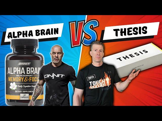  Alpha Brain vs Thesis | And the BEST Brain Boost is...