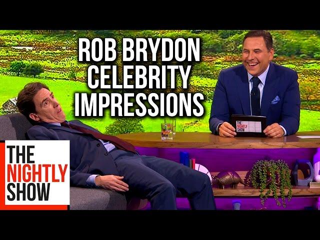 Rob Brydon's Celebrity Impressions Are Amazing | The Nightly Show