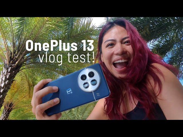 OnePlus 13 camera VLOG test!