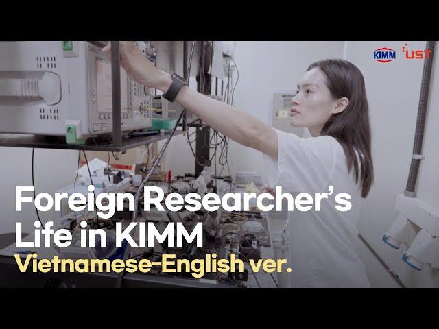 (SUB) Foreign Researcher's Life in KIMM│Vietnamese version│studying abroad Q&A