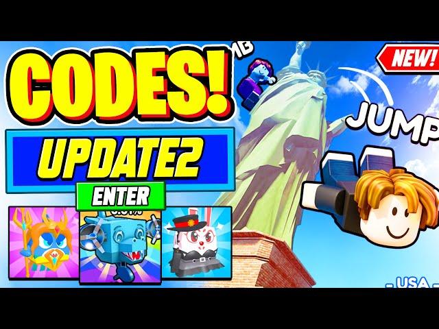 ️New️ ALL WORKING UPDATE 2 CODES For Climb And Jump Tower - Roblox Climb And Jump Tower Code