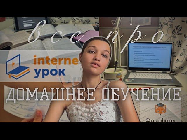 ДОМАШНЕЕ ОБУЧЕНИЕ | интернет урок/фоксфорд/подводные камни/стоимость/плюсы и минусы #школа