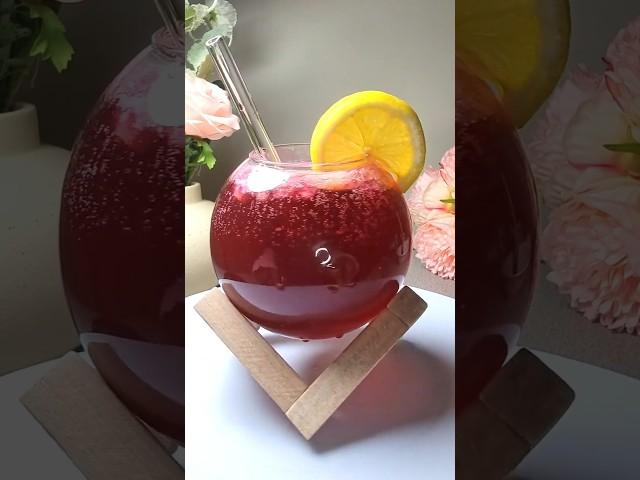 Strawberry Lemonade Recipe  #shorts #lemonade #summerdrinks