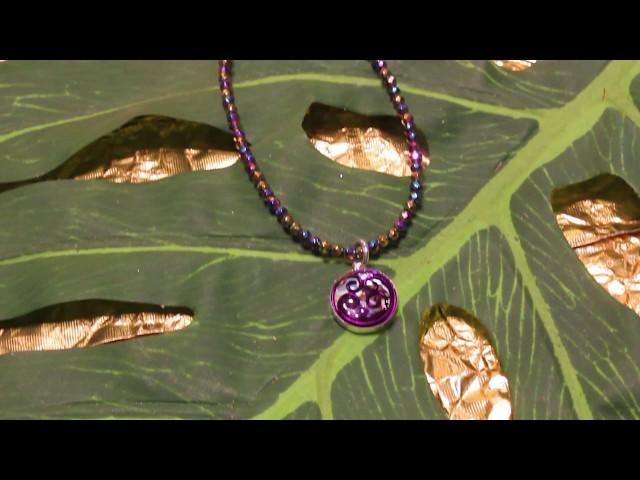 AVA Goldworks: Abalone & Purple