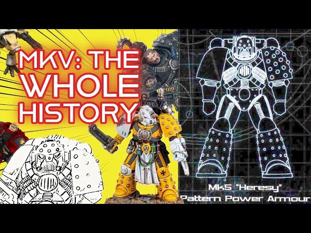 Legion of Cheese 5: MKV Heresy Armour Design History and its Future?