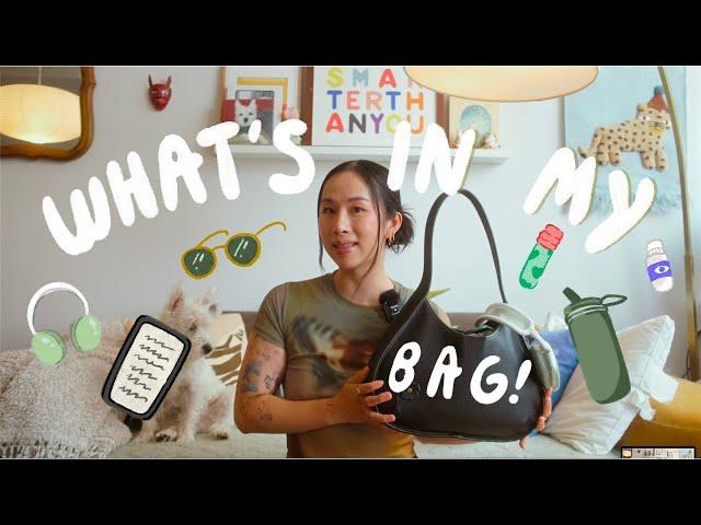 whats in my bag!  ˘͈ᵕ˘͈ Coach Ergo