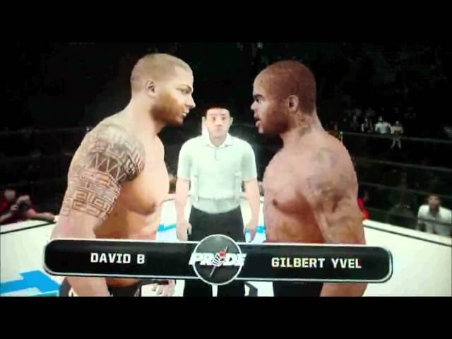 UFC 3 ULTIMATE:Gilbert Yvel vs David B Pride GP Final Round