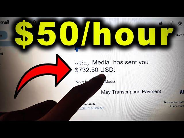 $50/HOUR with AI & Transcription Jobs Online From Home Worldwide (NO EXPERIENCE)