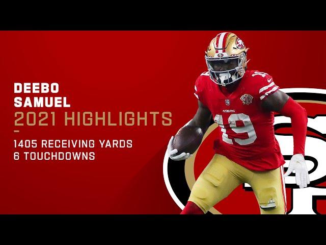 Deebo Samuel's Top Plays From the 2021 Season | 49ers