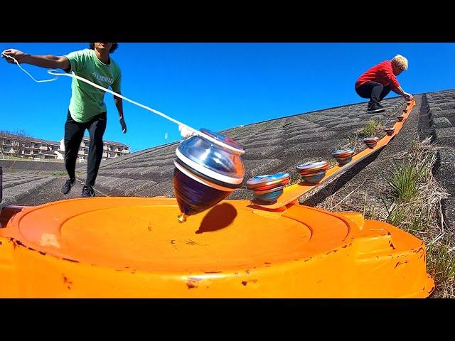 Beyblade Trickshots Blue Spin Top Edition | KAMIWAZA