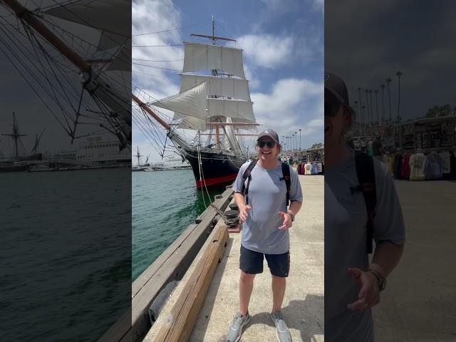 Impressive piece of maritime history #sandiego #california #usa #explore #travel #history #sailing