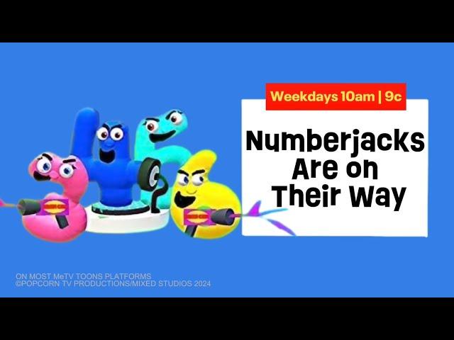 MeTV Toons Numberjacks Are on Their Way Promo (2024-2025) [FANMADE]