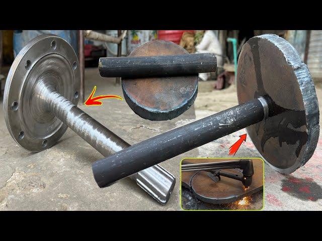 Incredible Process To MakingNew Axel On Late MachineUsing Raw Materiall