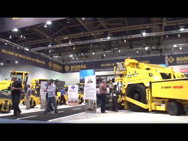 Bomag in a celebratory mood at CONEXPO-CON/AGG