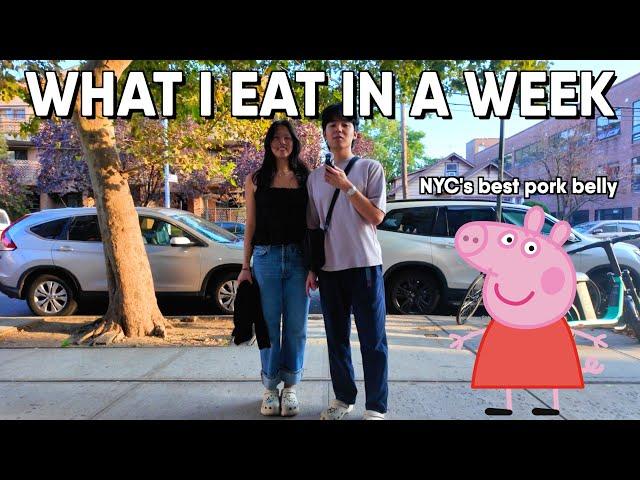 What I EAT NYC: Best KBBQ Pork Belly, Bingsoo, Pad Kee Mao, & Fast Food