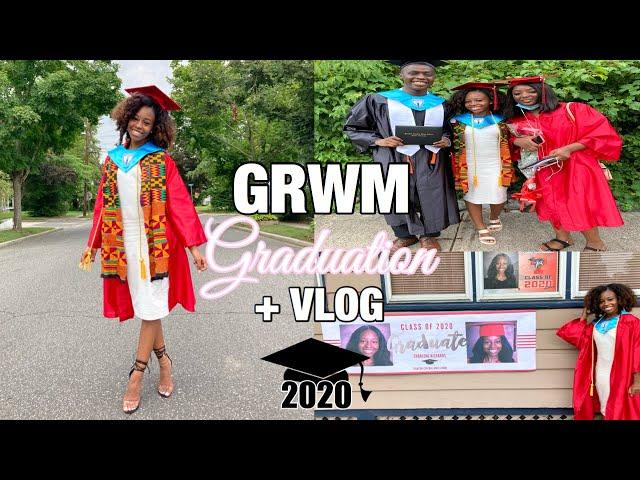 2020 HIGH SCHOOL GRADUATION GRWM +  VLOG