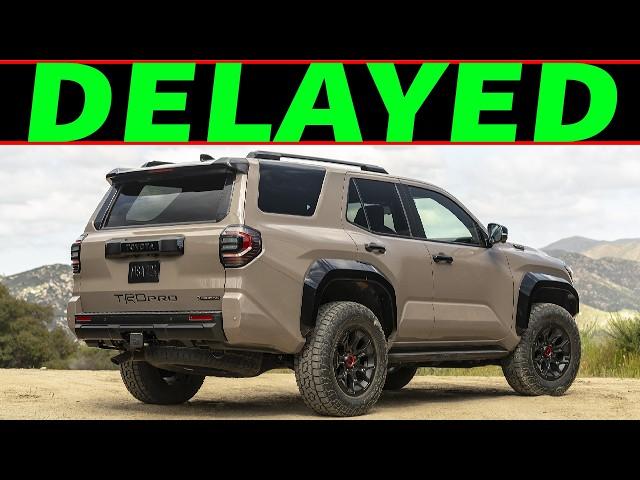 The New 2025 Toyota 4Runner has been DELAYED (again)