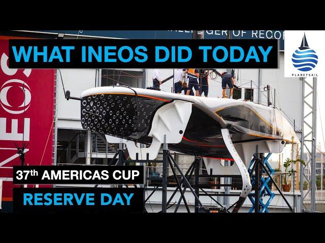 Reserve Day = Tweak day - America's Cup - 15-10-24