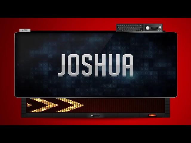 Joshua Backwards is Hawahshi Paleo Hebrew For JESUS (Yahawashi) The Messiah