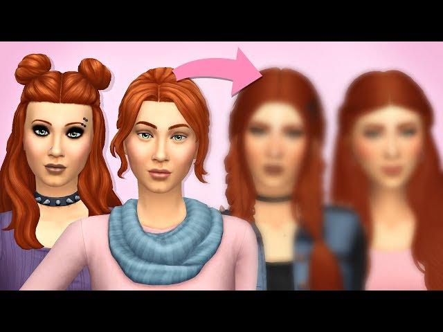 PLEASANT TWINS - TOWNIE MAKEOVER | Sims 4 Create A Sim