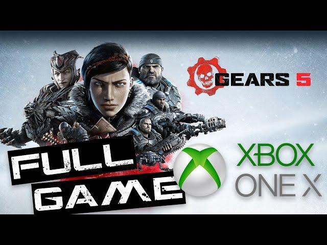 Gears 5 - FULL GAME - Longplay / Gameplay in 4K  (Xbox One X)