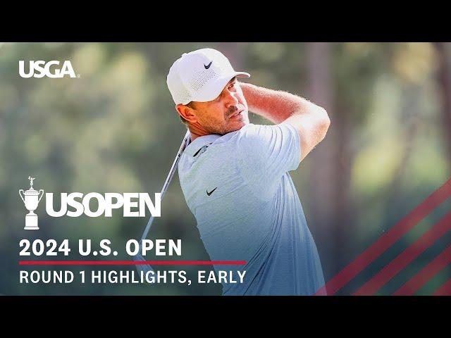 2024 U.S. Open Highlights: Round 1, Early